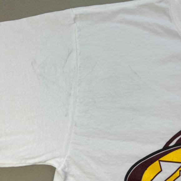 Vintage Loyola University Chicago T-Shirt Adult Medium White Basketball Ramblers - Picture 6 of 10